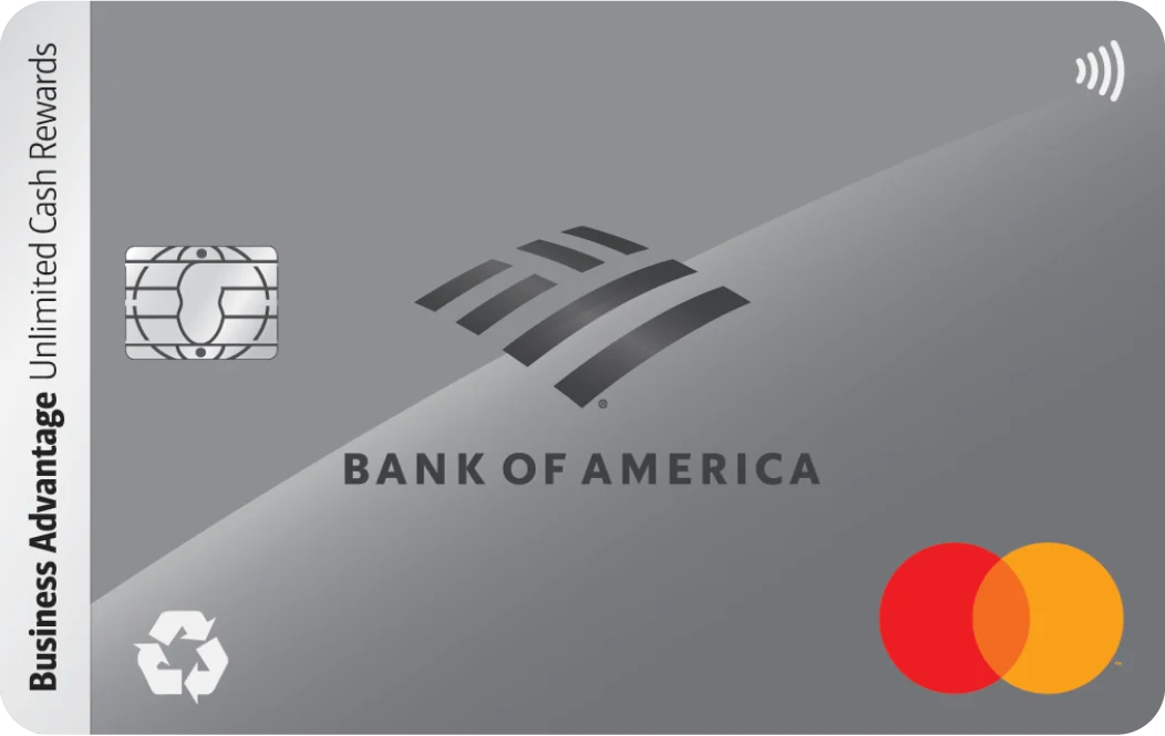Bank of America Business Advantage Unlimited Cash Rewards Mastercard credit card